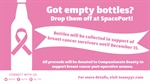 Got Empty Bottles? Drop them off at Spaceport in Support of Breast Cancer Survivors