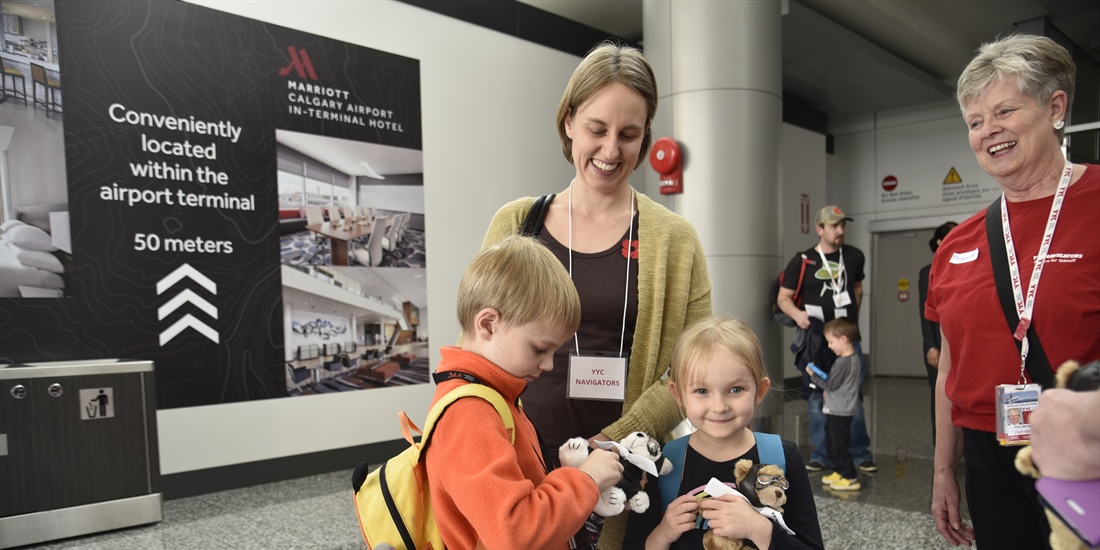 YYC Calgary International Airport celebrates its fifth YYC Navigators...