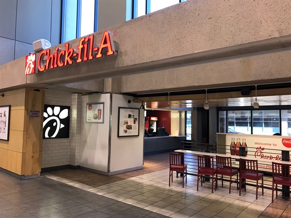 Departing Chick-fil-A promotion