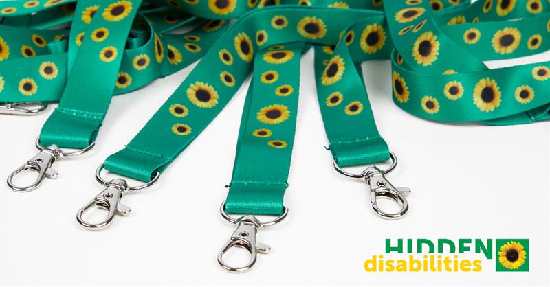 The Hidden Disabilities Sunflower Lanyard is coming to YYC!