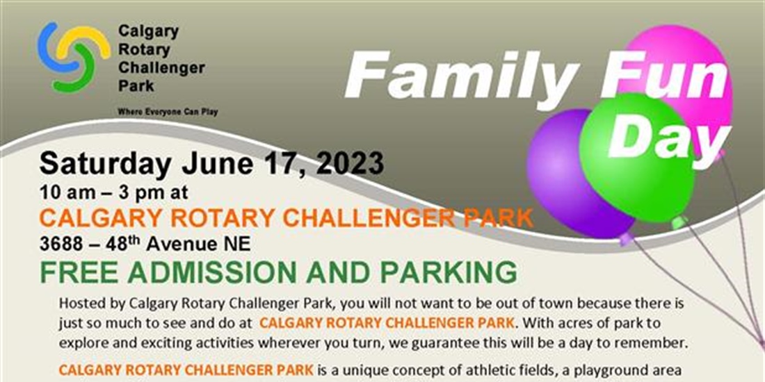Family Day at Rotary Challenger Park