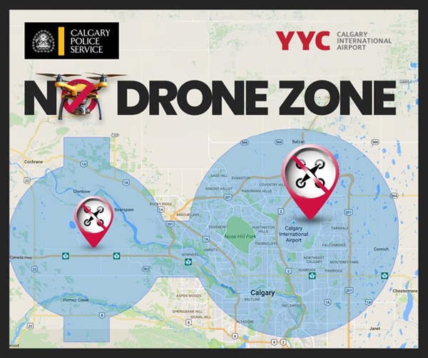 Eyes in the sky to keep drones on the ground across our No Drone Zone