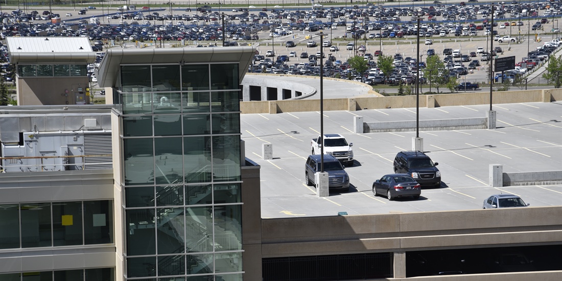 Summer parkade maintenance and repairs