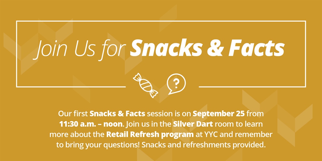 Join us for Snacks & Facts