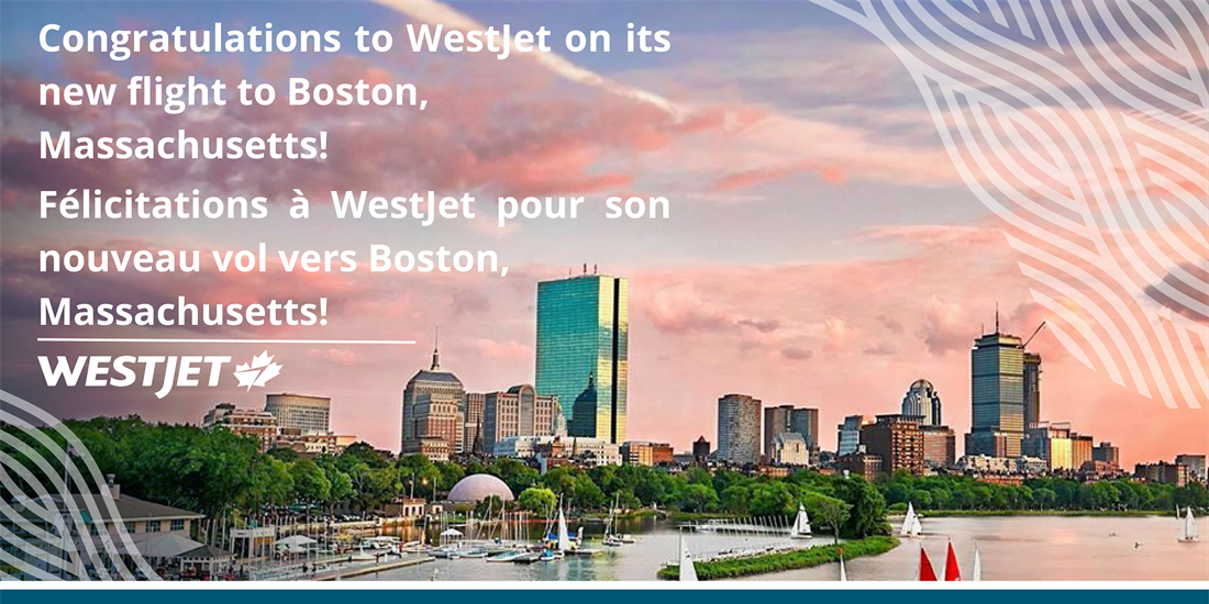 WestJet adds Boston to its list of U.S. destinations