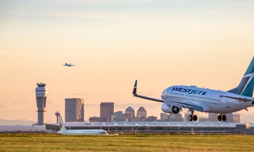 YYC was the busiest airport in Canada Tuesday