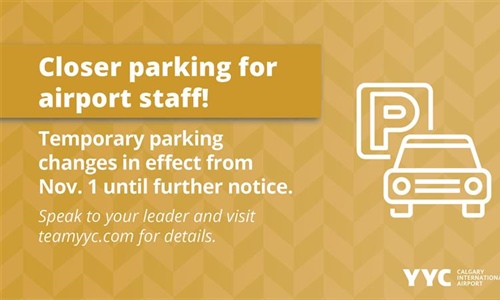 Closer parking coming soon!