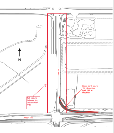 Water and storm lines installed for interchanges project from April 24...