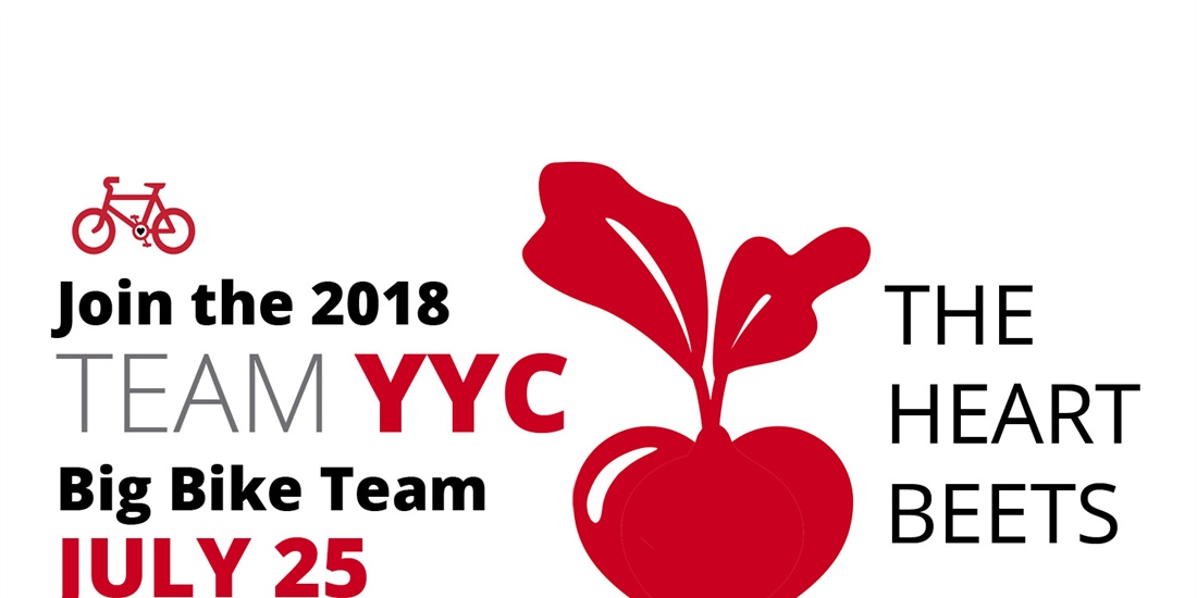 Team YYC Big Bike: The Heart Beets